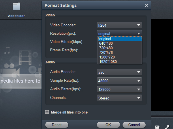 4K Blu-ray Rippper settings
